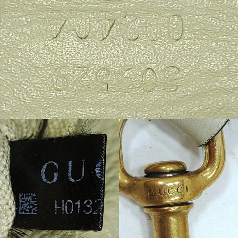 Gucci Cream Leather Shoulder Bag - Picture 10 of 11